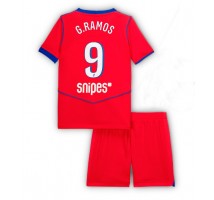 Paris Saint-Germain Goncalo Ramos #9 Koszulka Trzecia dzieci 2025-26 Krótki Rękaw (+ krótkie spodenki)